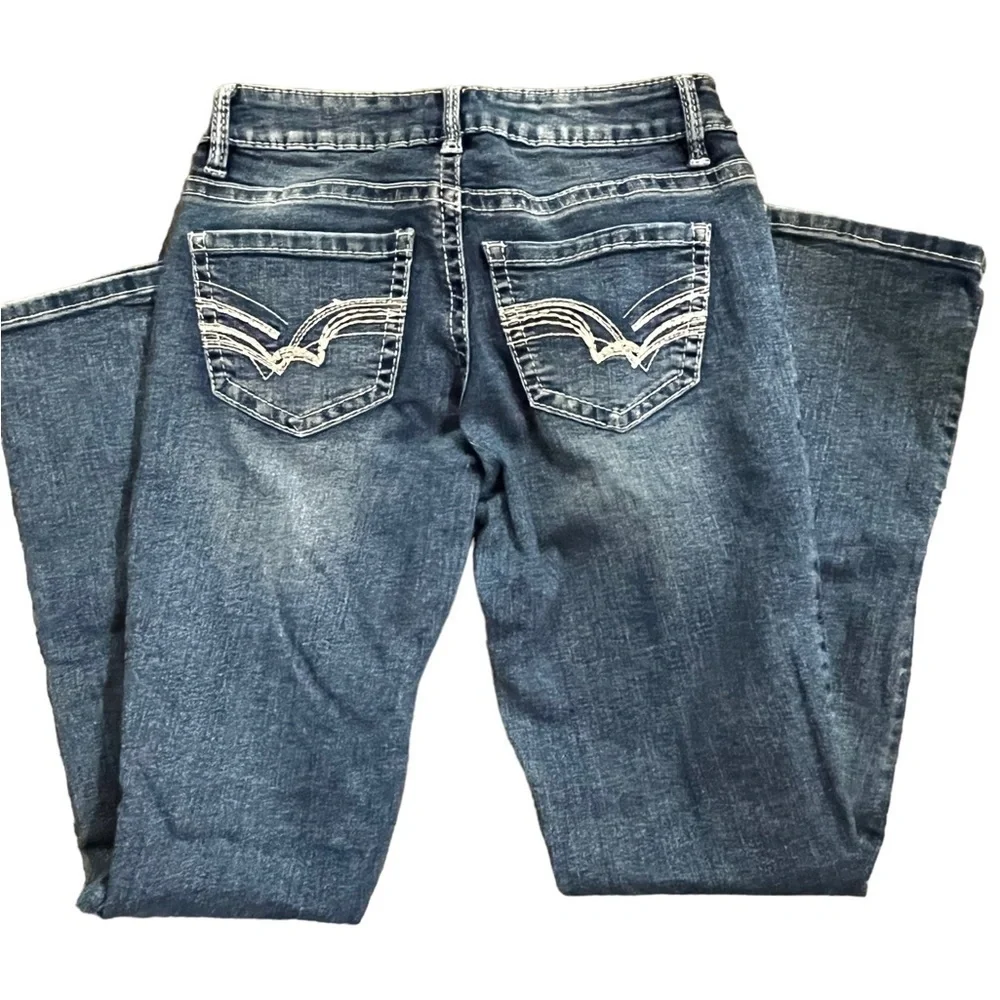 Warehouse One High Rise Straight Jeans - Picture 6 of 7